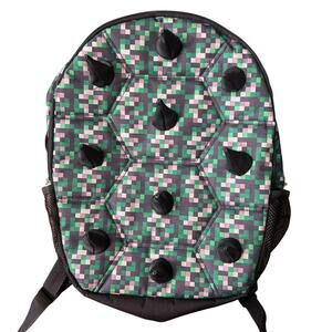 Madpax Multi Spike 16" Backpack Digi Camo Green Pixel Gamer School Bag